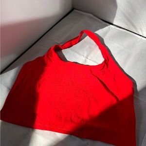 Athleta Vibrant Red Halter Top